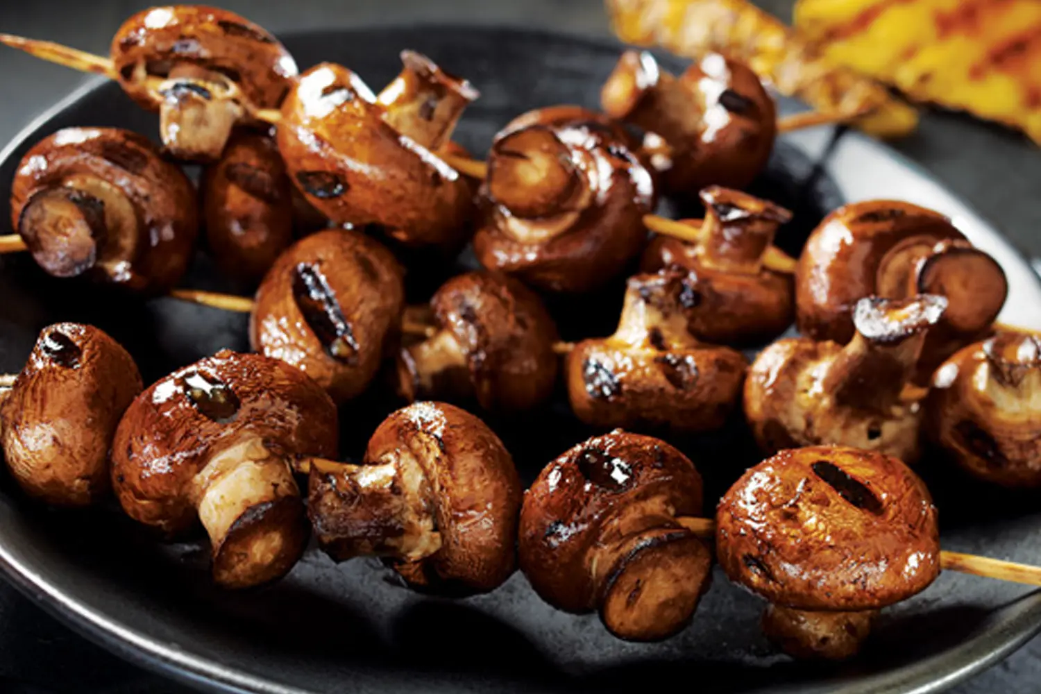 brochettes de champignons recette