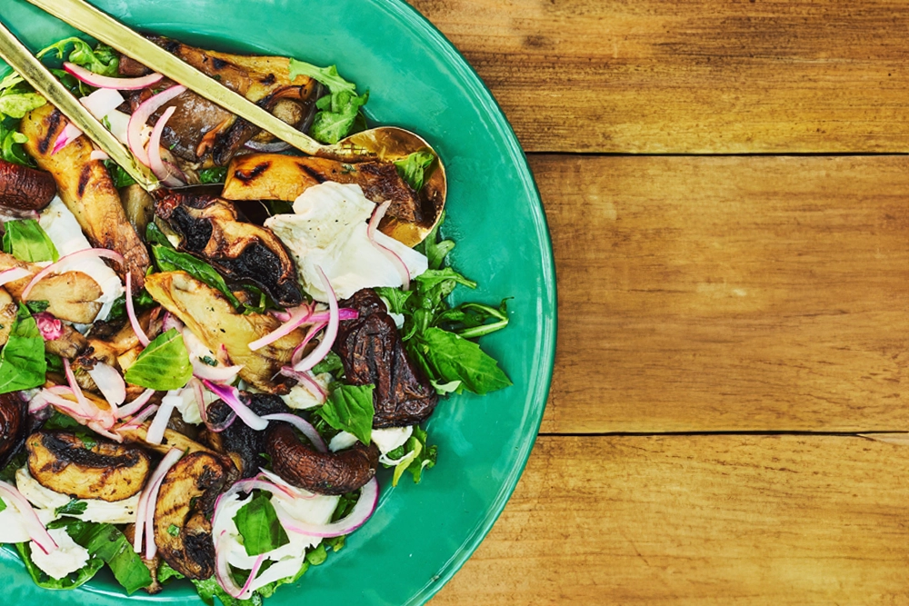 Salade de champignons à la marocaine